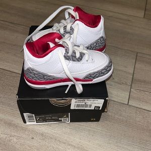 Jordan retro 3 ( cardinal )